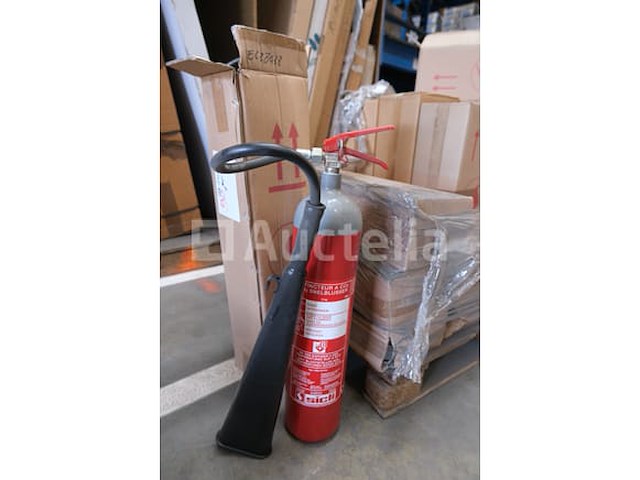 7 co2-brandblussers - 5 kg sicli - afbeelding 1 van  6