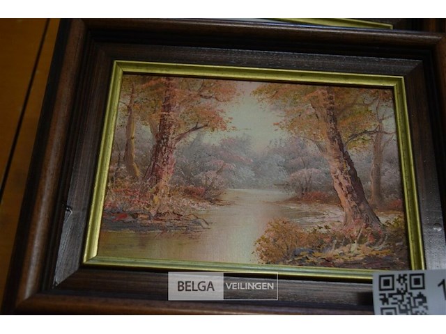 ±7 div kleine schilderijen - afbeelding 2 van  2