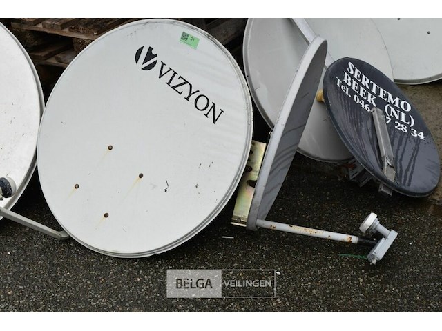 7 div. satellietschotels - afbeelding 3 van  6