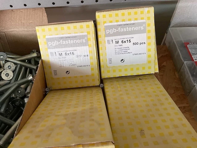 7 dozen bouten en bevestiging deels inox - afbeelding 3 van  6