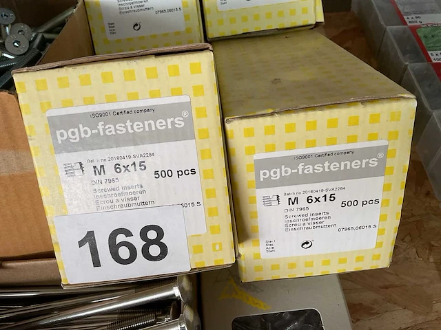 7 dozen bouten en bevestiging deels inox - afbeelding 4 van  6