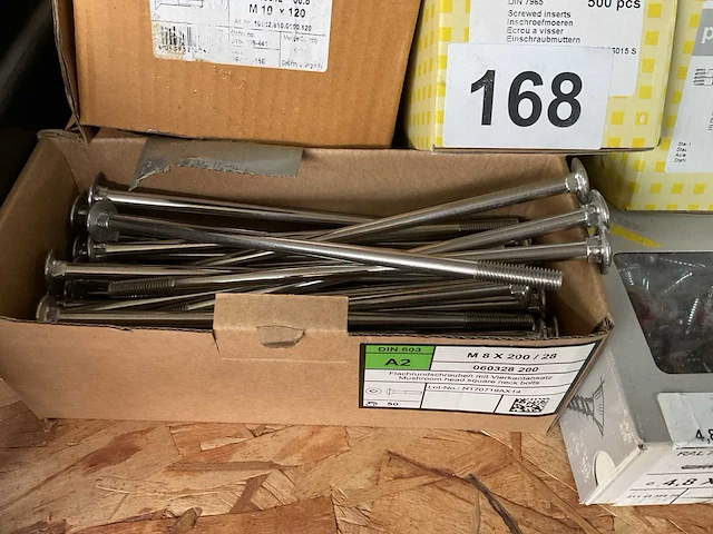 7 dozen bouten en bevestiging deels inox - afbeelding 6 van  6