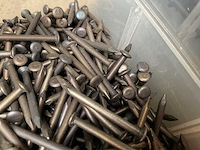 7 dozen geharde stalen nagels - afbeelding 3 van  6