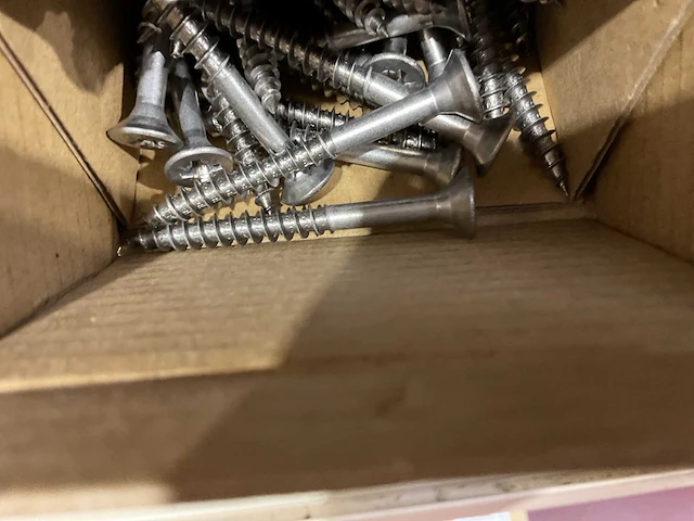7 dozen hout schroeven bolmoeren - afbeelding 8 van  8