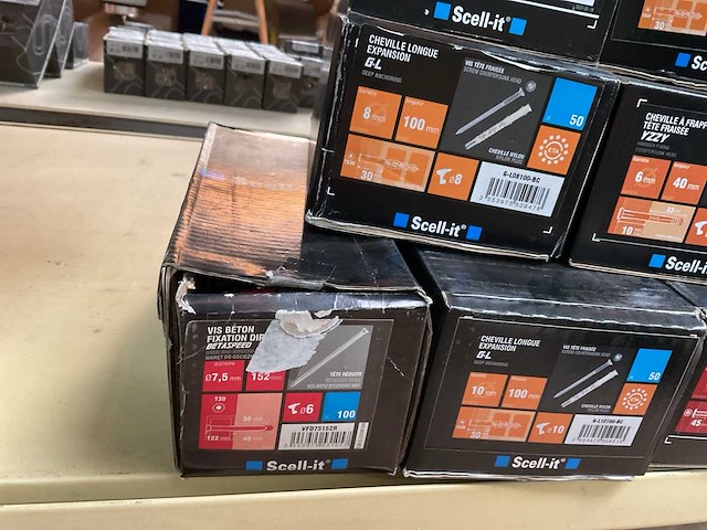 7 dozen houtschroeven en slag pluggen - afbeelding 5 van  5