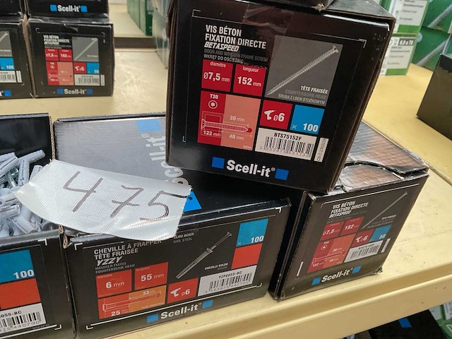 7 dozen houtschroeven en slagpluggen - afbeelding 5 van  7