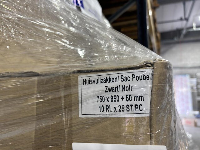 7 dozen huisvuilzakken 75x95 - afbeelding 2 van  2