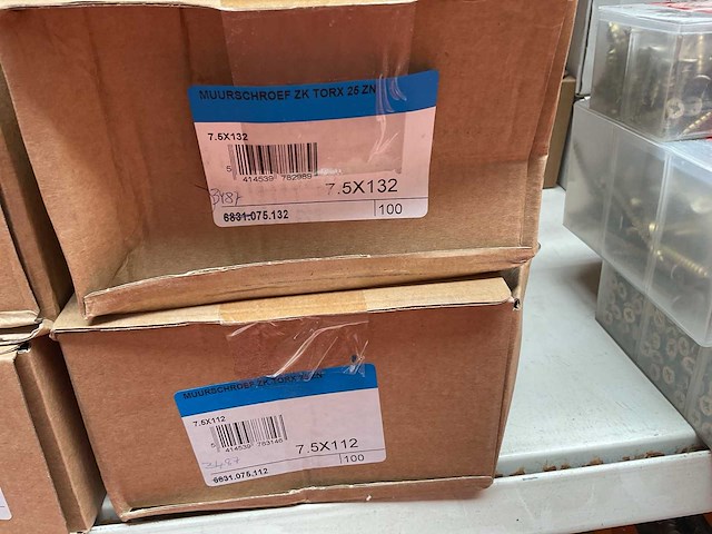 7 dozen muurschroeven - afbeelding 6 van  7
