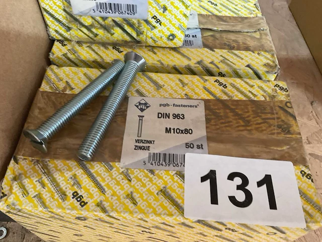 7 dozen verzonken bouten - afbeelding 3 van  3