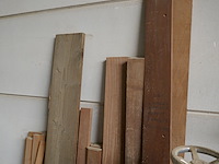 7 euro-palletten + resten houten latten - afbeelding 4 van  5