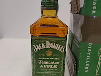 7 flessen jack daniels tennessee apple likeur - afbeelding 2 van  4