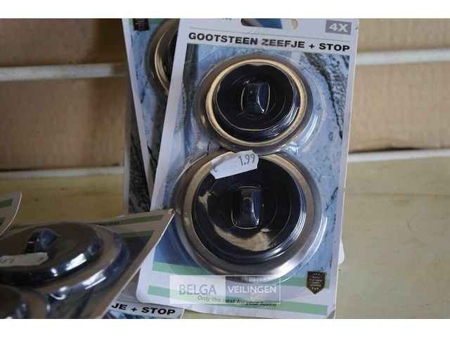 7 gootsteenzeefje en stop - afbeelding 2 van  2