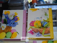 7 kartonnen inpak doosjes pasen - afbeelding 2 van  2