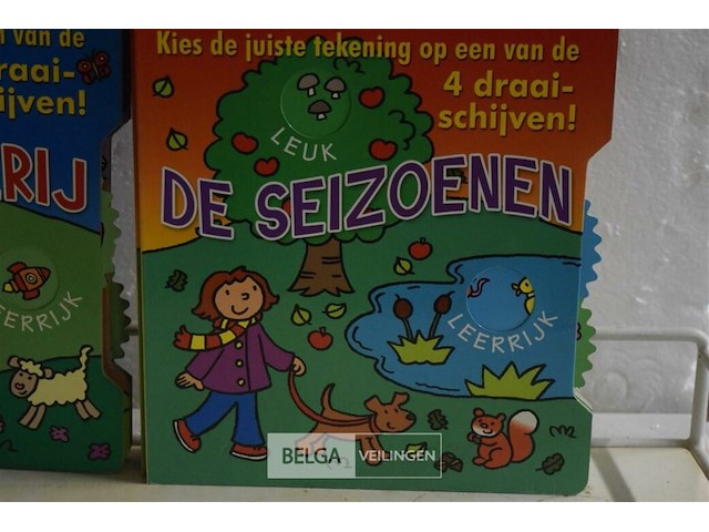 7 kinderboeken met draaischijf - afbeelding 3 van  3