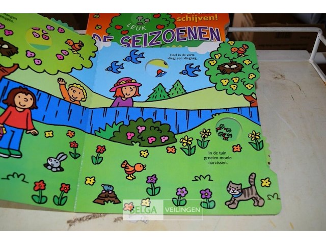 7 kinderboeken met draaischijf - afbeelding 2 van  2