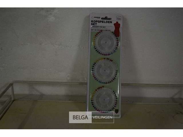 7 kopspeldensetjes - afbeelding 1 van  3