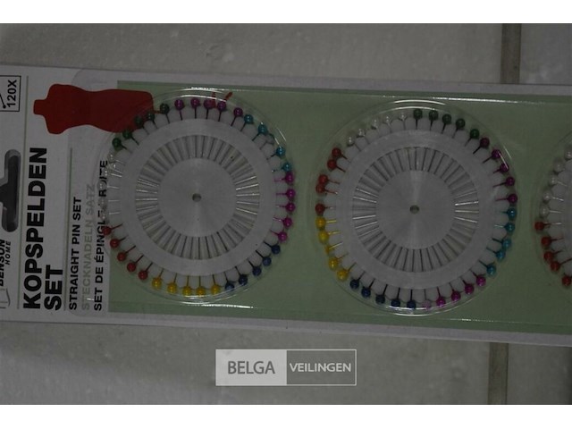 7 kopspeldensetjes - afbeelding 3 van  3