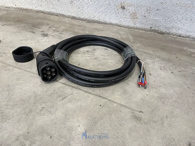 7 laadkabels alfen - type 2 - 5 m - 32 a - afbeelding 1 van  6