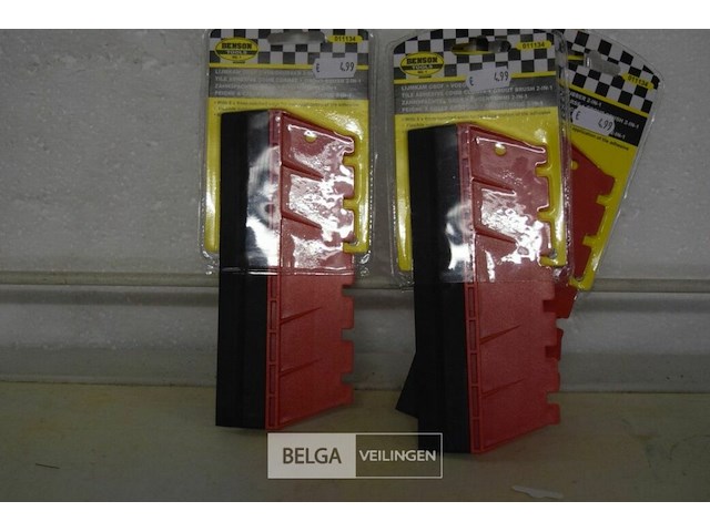 7 lijmkam grof 2 in 1 voegrubber - afbeelding 1 van  2