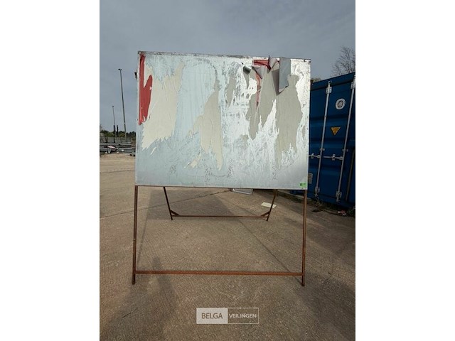 7 metalen reclameborden - afbeelding 1 van  5