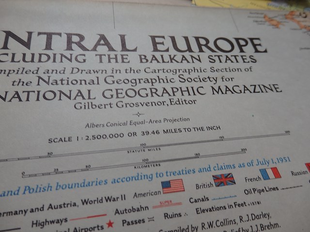 7 oude landskaarten divers - afbeelding 2 van  4