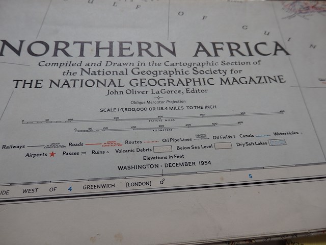 7 oude landskaarten divers - afbeelding 3 van  4