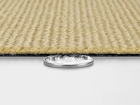 7 packs van 16 zelfklevende tapijttegels (beige) - afbeelding 2 van  4