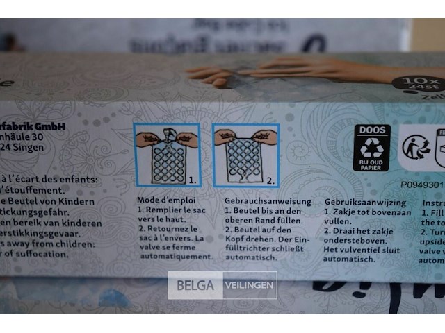 7 pakjes ijsblokzakjes 10x24st - afbeelding 2 van  2