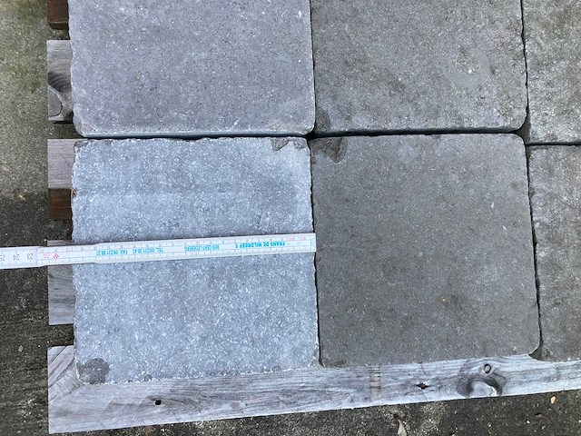 7 paletten belgische blauwe steen - afbeelding 2 van  18