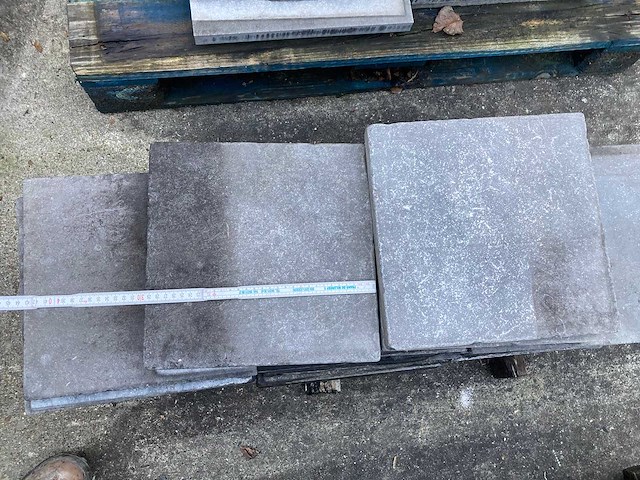 7 paletten belgische blauwe steen - afbeelding 10 van  18