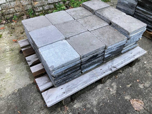 7 paletten belgische blauwe steen - afbeelding 18 van  18