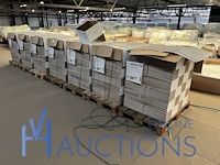 7 palletten kartonnen vouwdozen