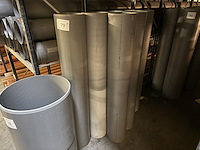 7 pvc afvoerbuizen - grijs - dia 250 - afbeelding 1 van  3