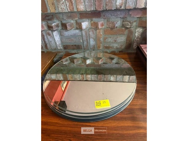 ± 7 ronde spiegels - afbeelding 1 van  2