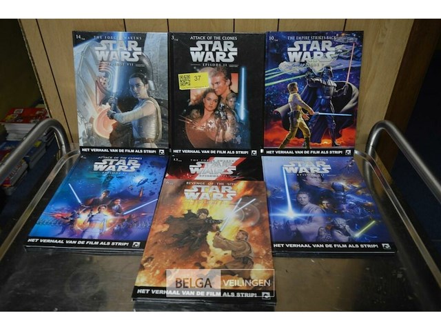 ±7 stripverhalen; star wars - afbeelding 1 van  8