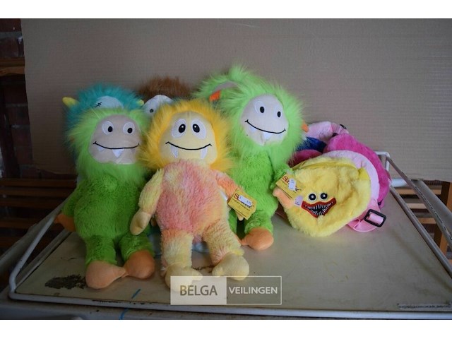 7 tasjes en 7 7 beertjes monters - afbeelding 1 van  1