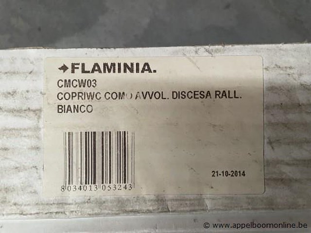 7 toiletbrillen flaminia, cmcw03 - afbeelding 2 van  2