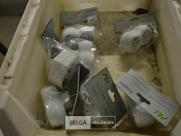 7 verlengkabels 5m , 7 dubbel stopcontact - afbeelding 1 van  5