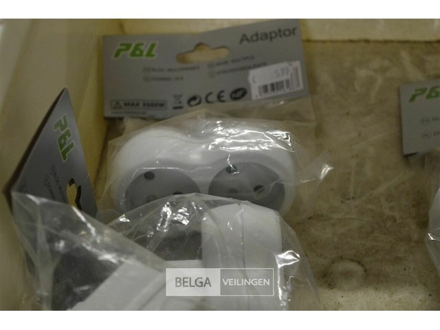 7 verlengkabels 5m , 7 dubbel stopcontact - afbeelding 2 van  5