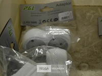 7 verlengkabels 5m , 7 dubbel stopcontact - afbeelding 2 van  5