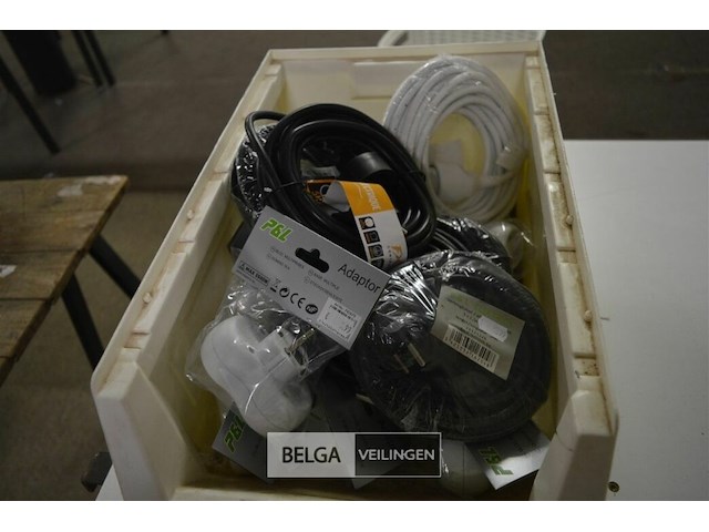 7 verlengkabels 5m , 7 dubbel stopcontact - afbeelding 5 van  5