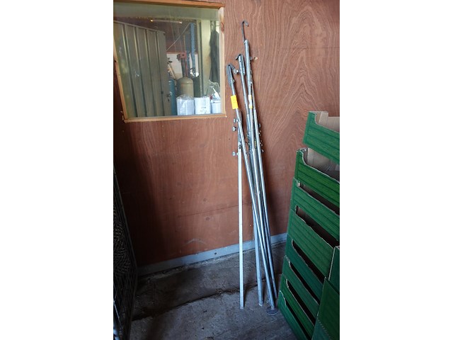 7 verstelbare fixatiestangen voor marktparaplu - afbeelding 1 van  4