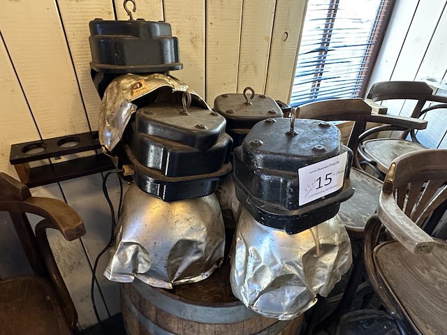 7 vintage lampen en hangverwarming - afbeelding 1 van  2