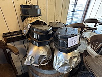 7 vintage lampen en hangverwarming