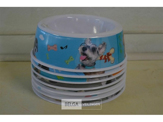 ±7 voerbakjes hond\kat ø16 cm - afbeelding 1 van  2