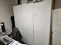 7 witte kasten zonder inhoud - afbeelding 1 van  5