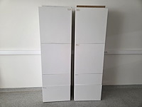 7 witte kasten zonder inhoud - afbeelding 4 van  5