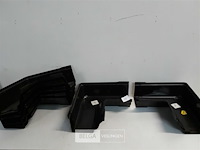 7 x binnenhoek 160mm bruin pvc regenafvoer - afbeelding 2 van  3