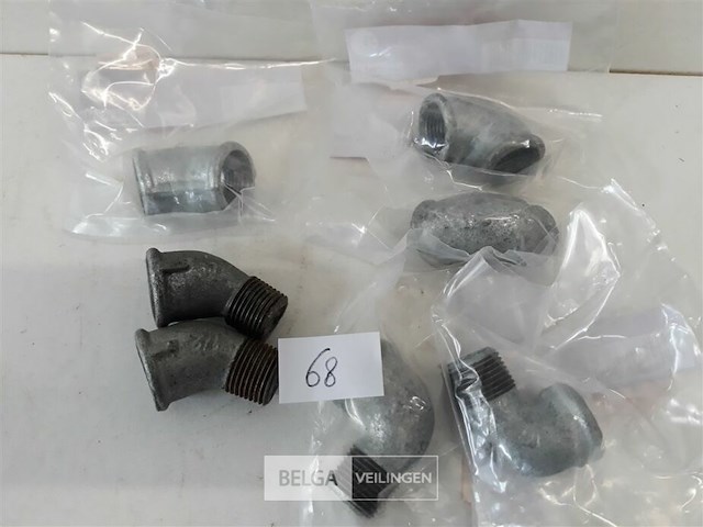 7 x bocht ½ galva 4 assorti - afbeelding 3 van  3