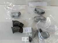 7 x bocht ½ galva 4 assorti - afbeelding 3 van  3